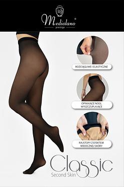 Rajstopy Mediolano Second Skin Classic – naturalny efekt i elegancja