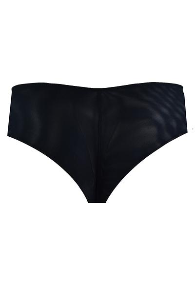 Figi Fluo to figi typu brazylian.
Mają one podcięte pośladki oraz podwójnie złożony tiul, tak aby nie odznaczały się pod ubraniem. Przód majtek zdobi intensywnie różowa koronka oraz dwie kokardki nadające uroku całości.
Skład: 78% Poliamid, 12% Elastan, 5% Poliester, 5% Bawełna