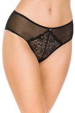 Figi brazyliany Mediolano 2127 – koronka i tiul dla elegancji