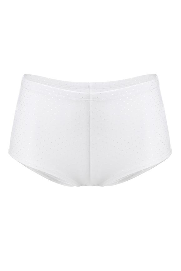 

Szorty wykonane z przyjemnej w dotyku białej mikrofibry w kropeczki.
Fason zabudowany, komfortowa guma w pasie.
Skład: 78% Poliamid, 12% Elastan 5% Poliester, 5% Bawełna.
 


 