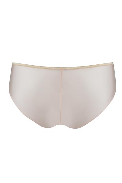 Figi klasyczne wykonane z mikrofibry, przód ze wstawką z koronki
Skład: 78%Poliamid, 12%Elastan 5%Poliester, 5%Bawełna
 