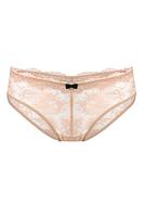 Figi idealne na lato!
Figi typu brazyliany wykonane w całości z delikatnej koronki.
Tył wysoko wycięty, płaskie gumki, bawełniany klin.
Skład surowcowy: 78%Poliamid 12%Elastan, 5% Poliester, 5% Bawełna
 