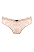 Figi idealne na lato!
Figi typu brazyliany wykonane w całości z delikatnej koronki.
Tył wysoko wycięty, płaskie gumki, bawełniany klin.
Skład surowcowy: 78%Poliamid 12%Elastan, 5% Poliester, 5% Bawełna
 