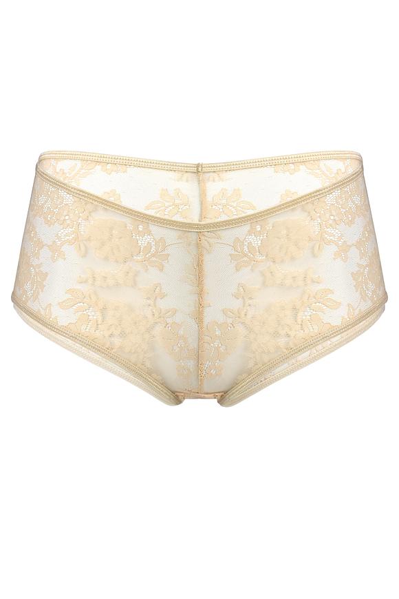 Figi idealne na lato.
Szorty wykonanane z delikatnego plenu,bawełniany klin.
Płasko wykończone gumki zapewnią komfort użytkowania.
Skład surowcowy: 78% Poliamid, 12% Elastan, 5% Poliester, 5% Bawełna.

 