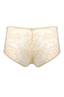 Figi idealne na lato.
Szorty wykonanane z delikatnego plenu,bawełniany klin.
Płasko wykończone gumki zapewnią komfort użytkowania.
Skład surowcowy: 78% Poliamid, 12% Elastan, 5% Poliester, 5% Bawełna.

 