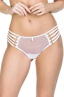 Figi brazyliany Mediolano Naked 19064 White – lekkość i zmysłowe detale