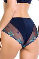 Figi pełne
Przód i tył fig zdobi piękny haft
Skład surowcowy: 78% Poliamid, 12% Elastan, 5% Poliester, 5% Bawełna.