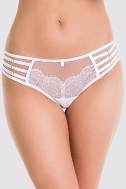 Figi brazyliany Mediolano Delice II 19091 White – koronka i lekkość