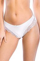 Figi pełne z mikrofibry, tył z koronki.Skład:91%POLIAMID,5%BAWEŁNA,4%ELASTAN