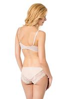 Figi pełne z mikrofibry, tył z koronki.Skład:91%POLIAMID,5%BAWEŁNA,4%ELASTAN