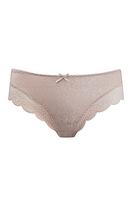 Figi pełne z mikrofibry, tył z koronki.Skład:91%POLIAMID,5%BAWEŁNA,4%ELASTAN