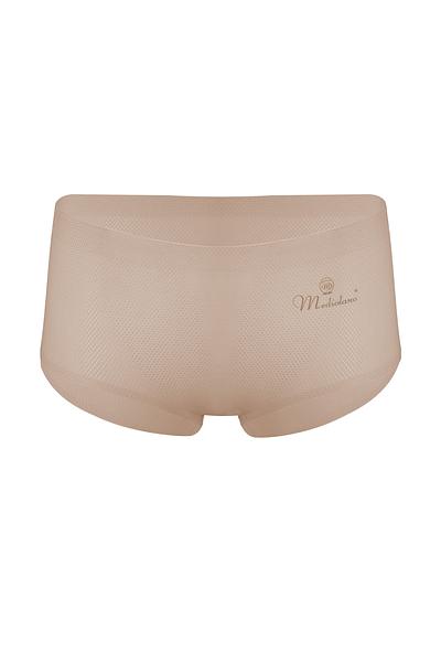 Klasyczne figi damskie z delikatnej, perforowanej mikrofibry, cienkie i delikatne wykończenie, dzięki któremu figi nie będą się odznaczać pod ubraniem
 