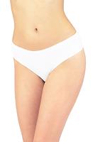 Figi damskie, przód gładki z bawełny, tył z delikatnej koronki. 
Skład: bawełna 95%, elastan 5%.