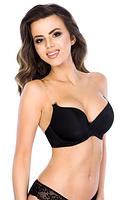 Ramiączko silikonowe z metalowym zapięciem. Ramiączko jest przezroczyste, a zaczep do biustonosze występuje w kolorze czarnym lub beżowym.
Ramiączko ma szerokość 12 mm