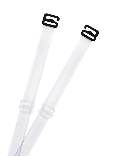 Ramiączko silikonowe z metalowym zapięciem. Ramiączko jest przezroczyste, a zaczep do biustonosze występuje w kolorze czarnym lub beżowym.
Ramiączko ma szerokość 12 mm