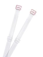 Ramiączko silikonowe z metalowym zapięciem. Ramiączko jest przezroczyste, a zaczep do biustonosze występuje w kolorze czarnym lub beżowym.
Ramiączko ma szerokość 12 mm