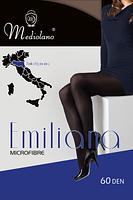 Rajstopy Emiliana 60 den Mediolano to idealne połączenie komfortu, trwałości i elegancji. Wykonane z wysokiej jakości mikrofibry, zapewniają wyjątkową miękkość i elastyczność, dzięki czemu doskonale dopasowują się do sylwetki. Ich grubość 60 den gwarantuje odpowiednie krycie, chroniąc nogi przed chłodem, a jednocześnie zachowując subtelny, kobiecy wygląd. Model Emiliana charakteryzuje się gładką strukturą, co sprawia, że świetnie komponuje się z każdą stylizacją – zarówno casualową, jak i elegancką. Idealne na chłodniejsze dni, do pracy, na spotkania czy wyjątkowe okazje.