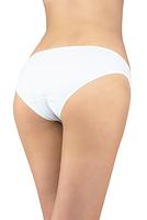 Figi damskie typu bikini, z bawełny i elastanu 5%.