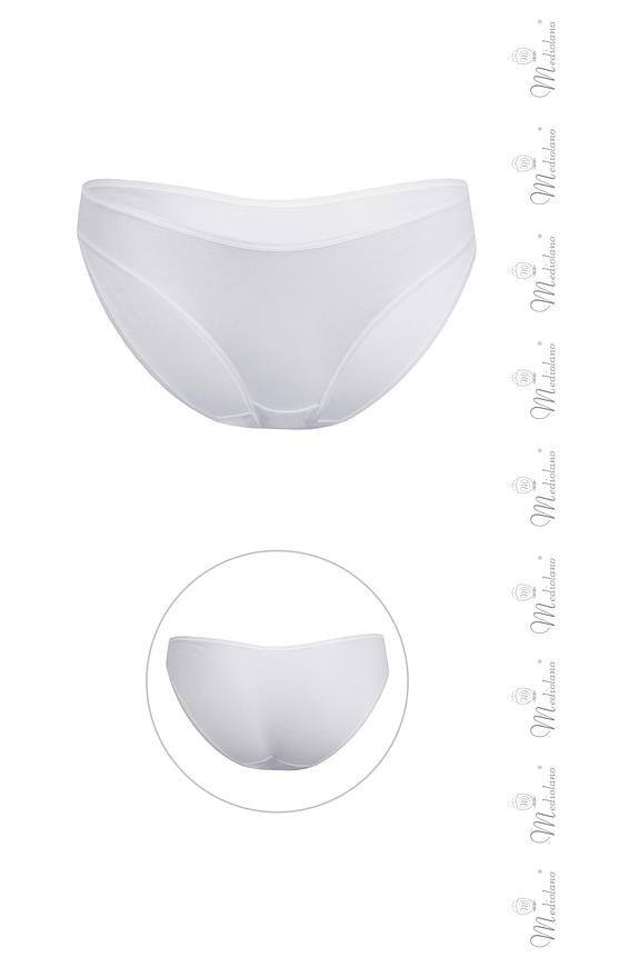 Figi damskie typu bikini, z bawełny i elastanu 5%.