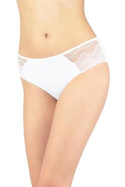 Figi Mediolano Oliwia 07028 – bawełniana wygoda i koronkowe zdobienia