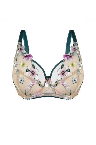 



Biustonosz został zaprojektowany z myślą o średnich i dużych biustach, zapewniając maksymalne podtrzymanie i komfort użytkowania. Nowa konstrukcja zapewnia maximum komfortu - głębsze miseczki z zabudowaną górą zapewnią umieszczenie biustu na miejscu przez cały dzień! Miseczki wykonane są z delikatnej, beżowej siatki, na którą nałożono piękny, kwiecisty haft, który zwieńcza szmaragdowa taśma w górnej części miski. Taki design nadaje biustonoszowi subtelnego, kobiecego wyglądu i dodaje elegancji.
Boki biustonosza wykonane są z grubej dzianiny, co zapewnia dodatkowe wsparcie i stabilność. Brak pionowych fiszbin podnosi komfort użytkownia.Biustonosz posiada regulowane ramiączka, które nie są odpinane. Dzięki możliwości regulacji, można je dostosować do indywidualnych potrzeb, zapewniając idealne dopasowanie i komfort noszenia. Miska łączy się z ramiączkiem łagodnie przechodząć w szmaragdową taśmę tworząć efekt braletki i dodając lekkości.
Ten model biustonosza łączy w sobie funkcjonalność z estetyką, oferując wsparcie i wygodę bez rezygnacji z eleganckiego wyglądu.
Nowa konstrukcja MS9-SOFT PLUNGE II




Skład: 85% Poliamid, 10% Elastan, 5% Poliester
 