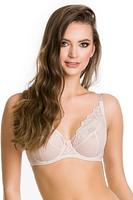 Biustonosz miękki, miseczki wykonane z siatki konstrukcyjnej wysokiej jakości, na którą naszyta została koronka z motywem kwiatowym.
Delikaty jak mgiełka, absolutny hit na lato pod jasne bluzki dla Pań, które nie lubią nudy w bazowej bieliźnie!
Konstrukcja doskonała na średni i duży biust.
Skład: 85% Poliamid, 10% Elastan, 5% Poliester
 
 