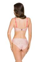 Wyróżnij się z tłumu!
Biustonosz kąpielowy z neonowym wykończeniem pięknie podkreśli opaleniznę, a doskonała konstrukcja doda Ci pewności siebie!
Miseczki z siatki konstrukcyjnej, która zapewni podtrzymanie i utrzymanie biustu "w ryzach", wierzch pokryty mikrofibrą w kolorowy wzór.
Góra miseczki z neonowej mikrofibry, dół z delikatnym drukiem z neonowym akcentem.
Ramiączka z regulacją, zapięcie na plecach na wygodny zaczep.
Do kompletu polecamy komfortowe figi z marszczeniem w pasie.
Skład surowcowy: 80% Poliamid, 20% Elastan
 