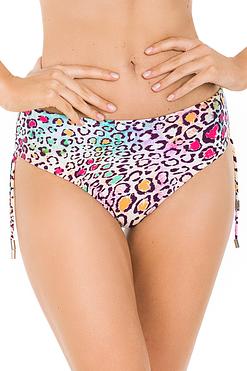 Figi kąpielowe Mediolano Jamajka – Regulowane sznureczki i tropikalny print
