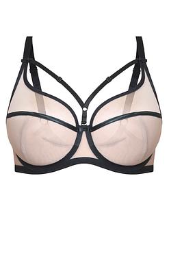 Biustonosz miękki Mediolano Disco Plunge 19154 – Zmysłowy tiul i eleganckie detale