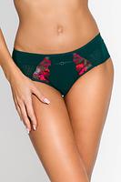 Figi Brazyliany Verde w głębokim odcieniu szmaragdowym to elegancki i klasyczny wybór dla kobiet ceniących wygodę oraz styl. Wykonane z wysokiej jakości miękkiej mikrofibry oraz tiulu, zapewniają subtelny wygląd i doskonały komfort noszenia. Przód fig ozdobiony jest delikatnymi wstawkami z kwiatowym wzorem, który nadaje całości romantyczny, kobiecy charakter. Tył jest gładki, wykończony podwójną warstwą tiulu i mikrofibry, co sprawia, że figi są nie tylko wygodne, ale również doskonale dopasowują się do sylwetki, nie odznaczając się pod ubraniem.
Klasyczny krój tych fig sprawia, że są idealnym wyborem na co dzień, a jednocześnie zachowują elegancki wygląd. Doskonale komponują się z biustonoszem Verde Plunge 19217, tworząc spójny, stylowy komplet bielizny. To połączenie piękna i wygody, które podkreśla kobiece kształty i dodaje pewności siebie w każdej sytuacji.
 
Skład: 78% Poliamid, 12% Elastan, 5% Poliester, 5% Bawełna
 