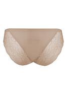 Klasyczne figi damskie z delikatnej, perforowanej mikrofibry, cienkie i delikatne wykończenie, tył ozdobiony koronką
Skład surowcowy: 85% Poliamid, 15% Elastan