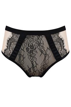 Figi Mediolano Monaco 19245 Czarny – Z Koronką i Elastycznym Wykończeniem