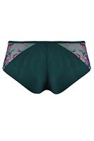 Figi Illusion 19233 Mediolano to klasyczna elegancja w nowoczesnym, zmysłowym wydaniu. Wykonane z lekkiej, transparentnej siateczki, subtelnie otulają sylwetkę, zapewniając komfort i perfekcyjne dopasowanie. Przód zdobi efektowny, kolorowy haft osadzony na beżowym tle, który tworzy harmonijną kompozycję z resztą materiału w odcieniu głębokiego granatu. Klasyczny krój fig sprawia, że są one nie tylko wygodne, ale również pięknie podkreślają biodra. Dodatek bawełny wewnątrz zapewnia higienę i miękkość noszenia. Figi Illusion to idealny wybór na co dzień i na wyjątkowe okazje – kobiece, lekkie i z charakterem.
Skład surowcowy: 78% Poliamid, 12% Elastan, 5% Poliester, 5% Bawełna.
 
 