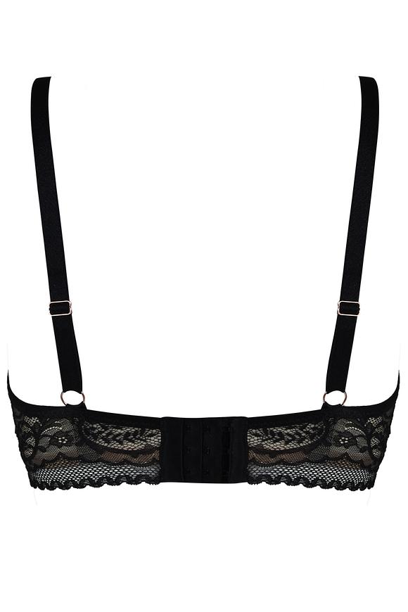 Biustonosz Feel Bralette Long 19236 Black Mediolano to nowoczesna interpretacja klasycznej braletki, zaprojektowana specjalnie z myślą o mniejszych i średnich biustach. Wykonany z delikatnej, czarnej koronki o kwiatowym wzorze, model w konstrukcji MS7 zachwyca subtelnością i wyjątkowym komfortem noszenia. Dłuższy pas pod biustem typu long line nie tylko pięknie modeluje sylwetkę, ale też zapewnia dodatkowe podtrzymanie i stabilność. Tył wykończony szerokim zapięciem na haftki, a regulowane ramiączka umożliwiają indywidualne dopasowanie. Idealny wybór dla kobiet ceniących lekkość, styl i kobiecą delikatność.
Nowa konstrukcja MS7 -bralette na mniejszy i średni biust.
Skład: 87% Poliamid, 13% Elastan
