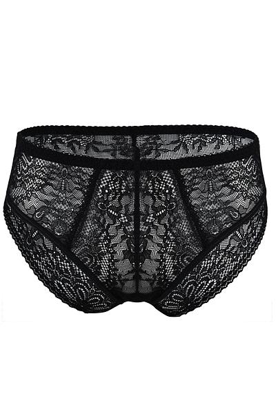 
Figi Fancy 19237 Black Mediolano to esencja kobiecości i subtelnego luksusu. W całości wykonane z finezyjnej, czarnej koronki o kwiatowym wzorze, doskonale dopasowują się do sylwetki i podkreślają naturalne kształty. Przód zdobi elegancka kompozycja koronkowych paneli, które nadają figom wysmakowanego charakteru, a tył z delikatnej siateczki i koronki prezentuje się zmysłowo i lekko. Wysoki komfort noszenia zapewniają miękkie wykończenia i bawełniany klin. Model ten idealnie komponuje się z braletką Fancy, tworząc niezwykle kobiecy i elegancki komplet.
Skład surowcowy: 86% Poliamid, 14% Elastan

 