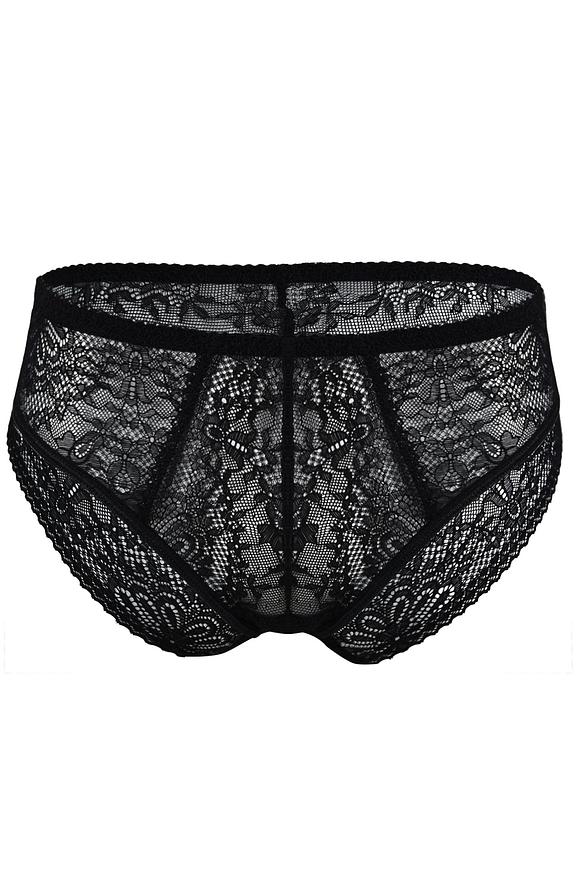 
Figi Fancy 19237 Black Mediolano to esencja kobiecości i subtelnego luksusu. W całości wykonane z finezyjnej, czarnej koronki o kwiatowym wzorze, doskonale dopasowują się do sylwetki i podkreślają naturalne kształty. Przód zdobi elegancka kompozycja koronkowych paneli, które nadają figom wysmakowanego charakteru, a tył z delikatnej siateczki i koronki prezentuje się zmysłowo i lekko. Wysoki komfort noszenia zapewniają miękkie wykończenia i bawełniany klin. Model ten idealnie komponuje się z braletką Fancy, tworząc niezwykle kobiecy i elegancki komplet.
Skład surowcowy: 86% Poliamid, 14% Elastan

 